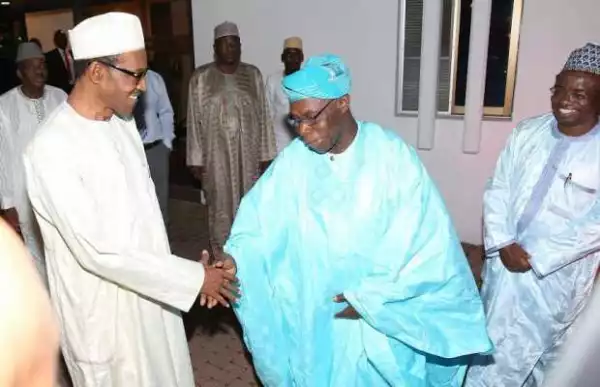 Obasanjo backs Buhari, says women belong to the kitchen and ‘the other room’